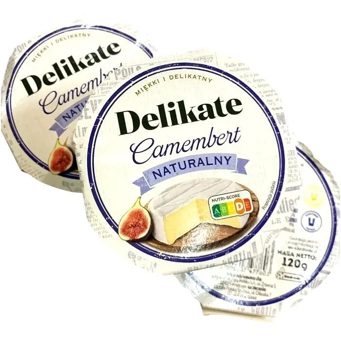 Сир камамбер Delikate camembert naturalny 120 г