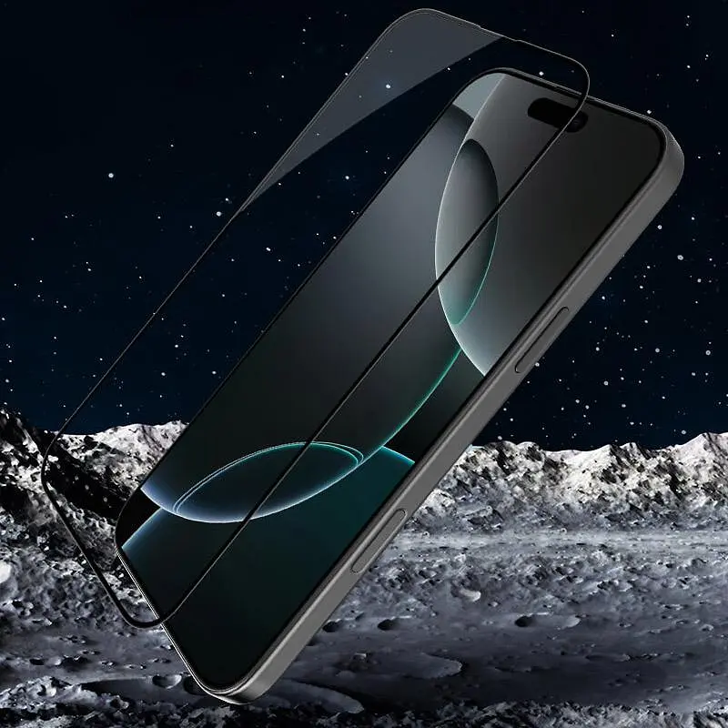 Захисне скло (CP+ max 3D) (full glue) для Apple iPhone 16 Pro Max (6.9") Чорний Nillkin teh0031200 - фото 4