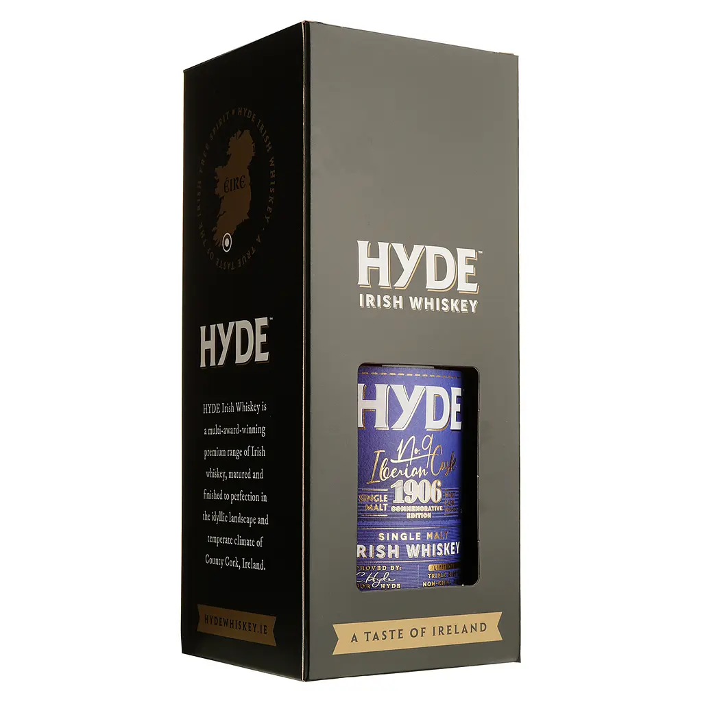 Віскі Hyde №9 Iberian Cask 1906 Single Malt Irish Whisky, 43%, 0,7 л - фото 3