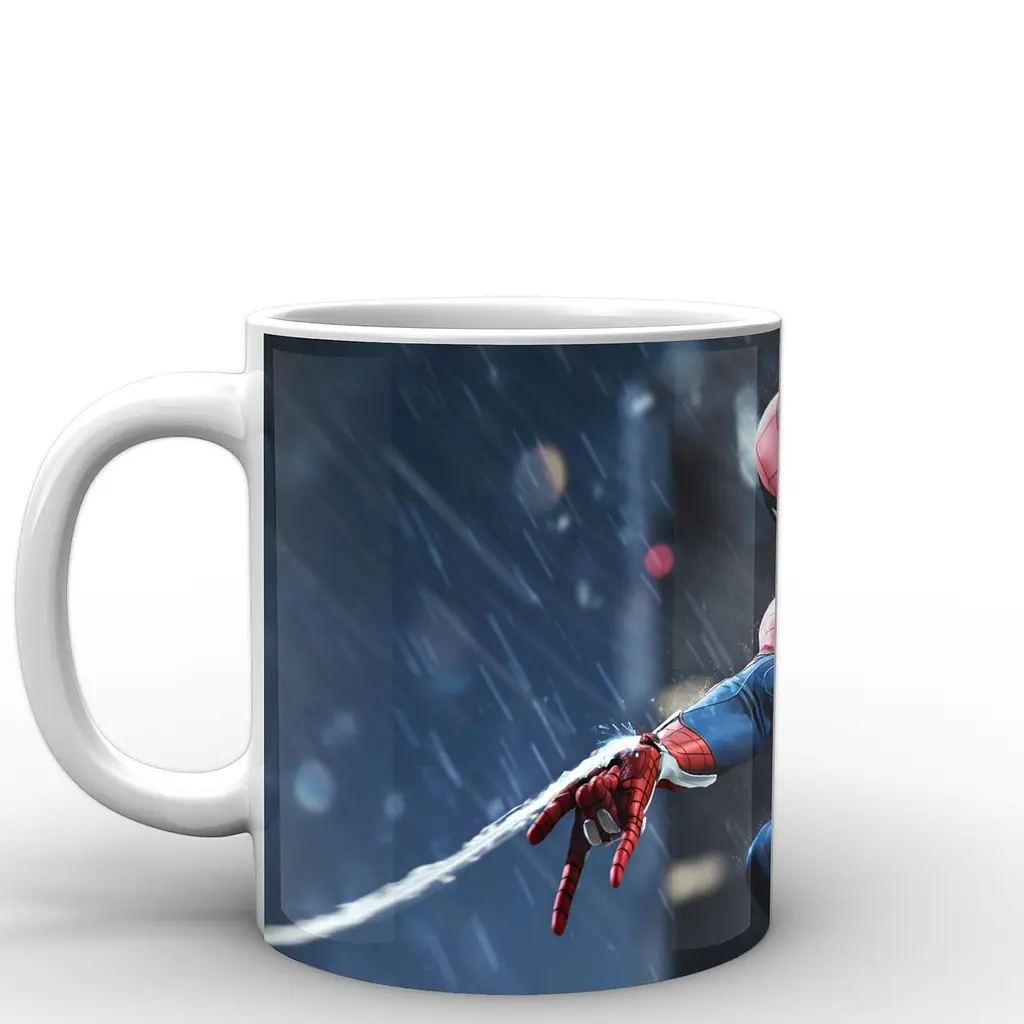 Кружка GeekLand Человек-Паук Spider-Man паутина SM.02.029 330 мл белая - фото 2