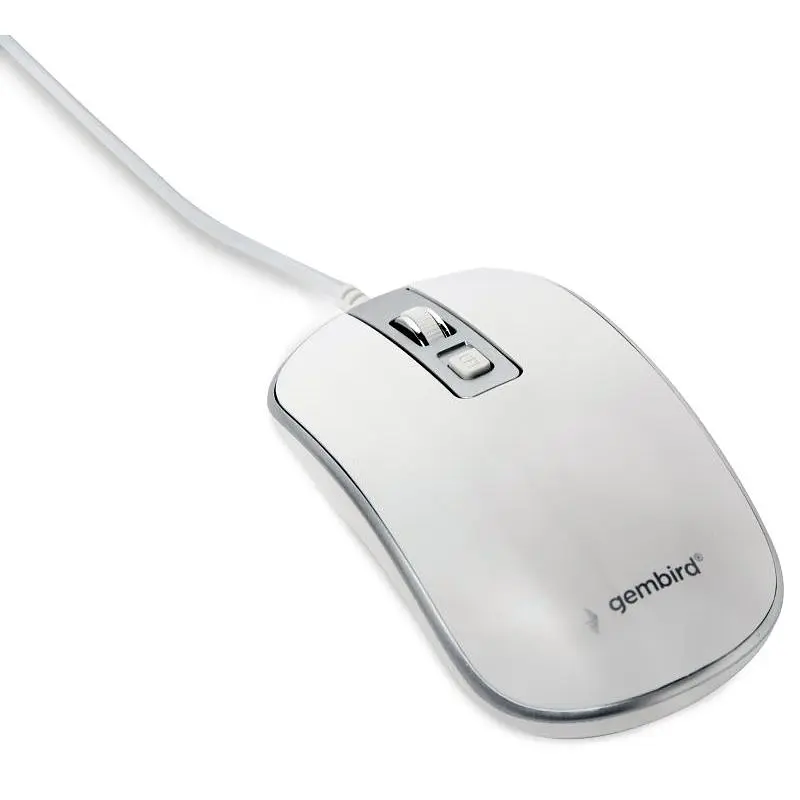 Оптична мишка Gembird MUS-4B-06-WS USB чорно-сiра - фото 2