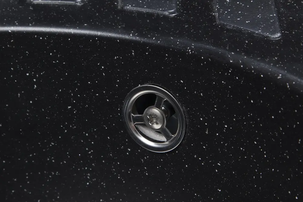 Каменная мойка Ventolux Monica Space Black 620x500x200 мм - фото 6
