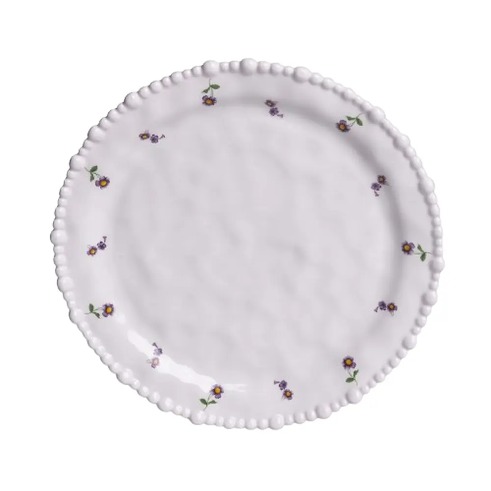 Столовый набор посуды тарелок и чашек 32 предмета на 6 персон Pearl фарфоровый Yiwu YY78-4A - фото 5