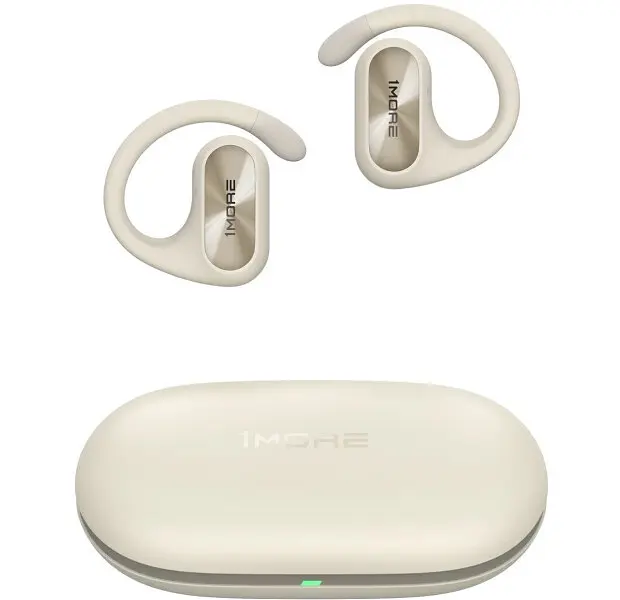 Беспроводные наушники 1MORE Fit SE Open Earbuds S30 (EF606) TWS, IPX5, BT5.3, 85mAh, 600mAh, 10h, white UA UCRF - фото 6