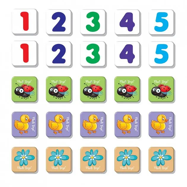 Магнітна гра Vladi Toys Рахуємо до 5 (VT5900-03) - фото 2