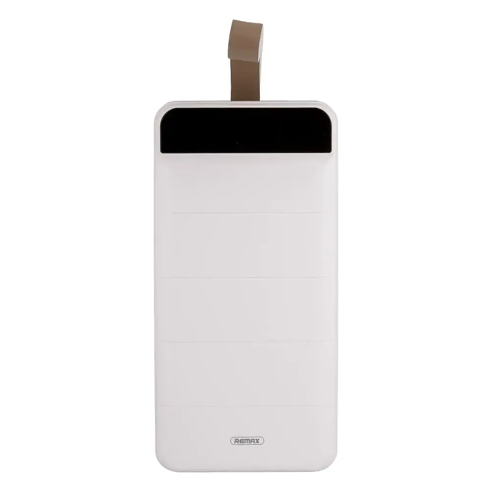 Универсальная мобильная батарея Remax RPP-184 40000mAh с фонарем (Белый) - фото 2