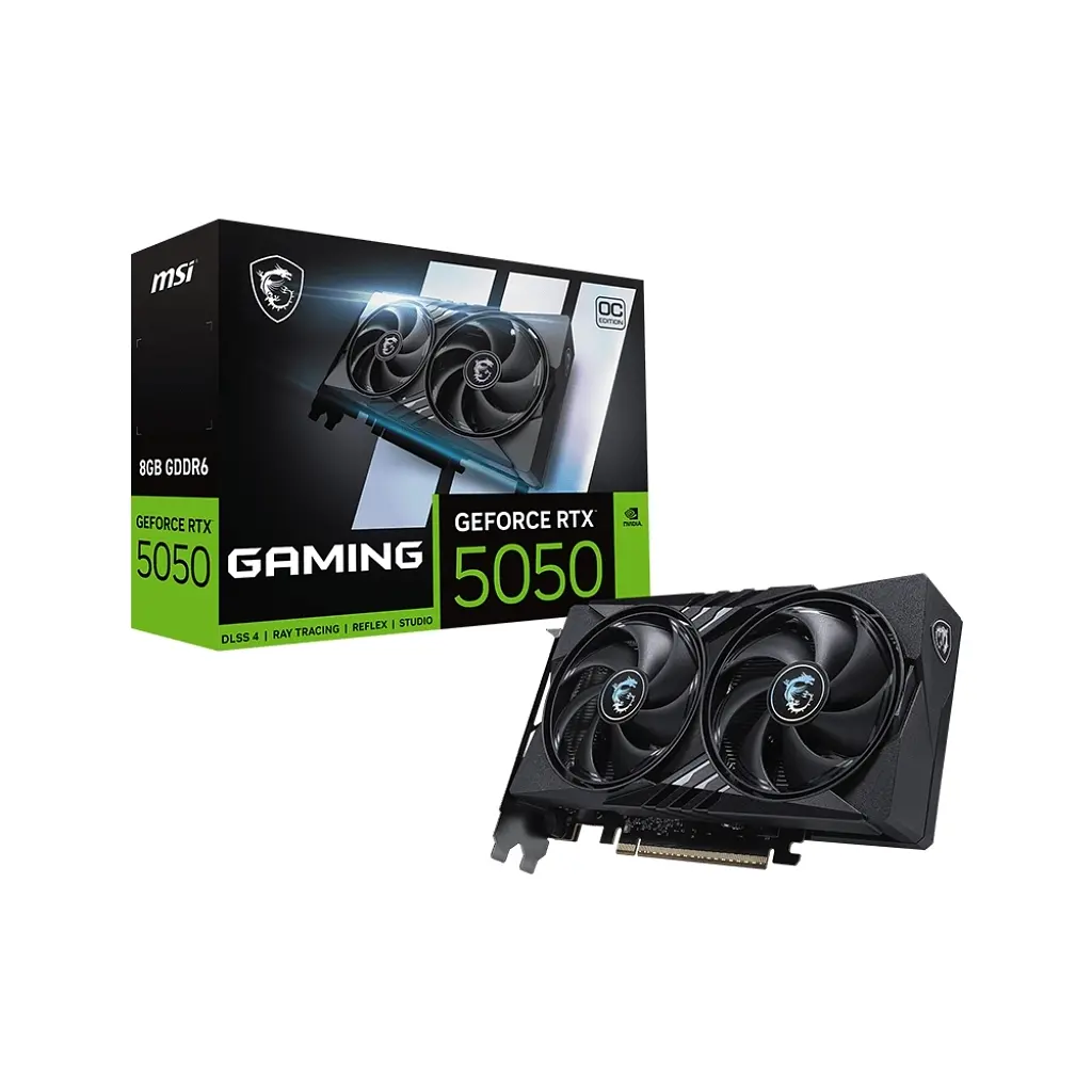 Видеокарта MSI GeForce RTX5050 8Gb GAMING OC (RTX 5050 8G GAMING OC) - фото 5
