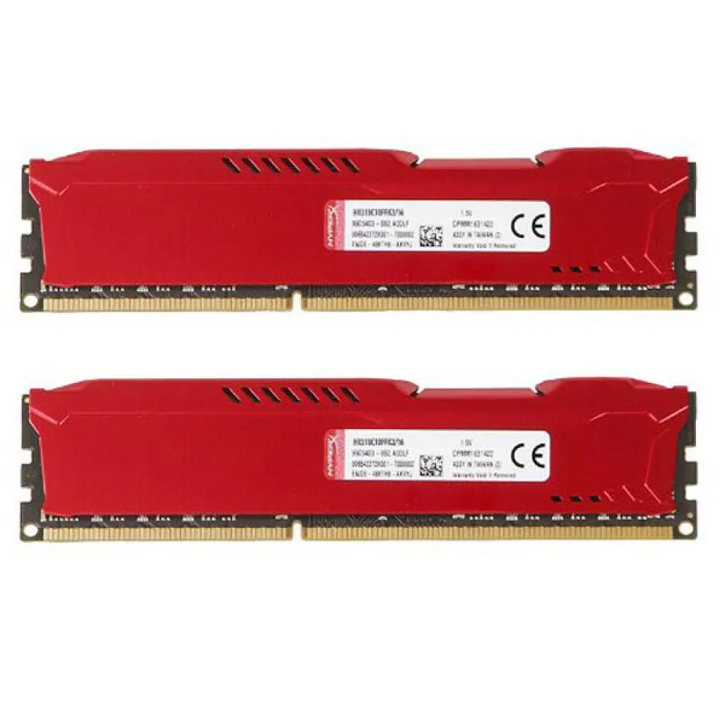 Модуль пам'яті Kingston DDR4 16Gb (2х8) HyperX Red 3200 Mhz (HX432C18FR2K2/16) Б/в - фото 4