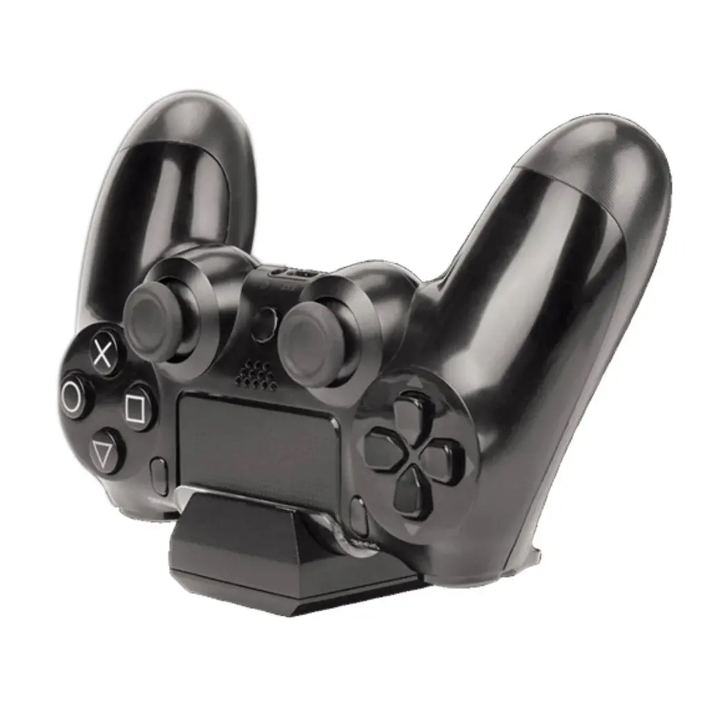 Зарядний пристрій Hama Single Charging Station Mini для геймпадів Sony DualShock 4 Чорний (00115468) - фото 2