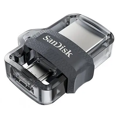 USB флеш накопичувач SanDisk 32GB Ultra Dual Drive M3.0 USB 3.0 (SDDD3-032G-G46) - фото 4
