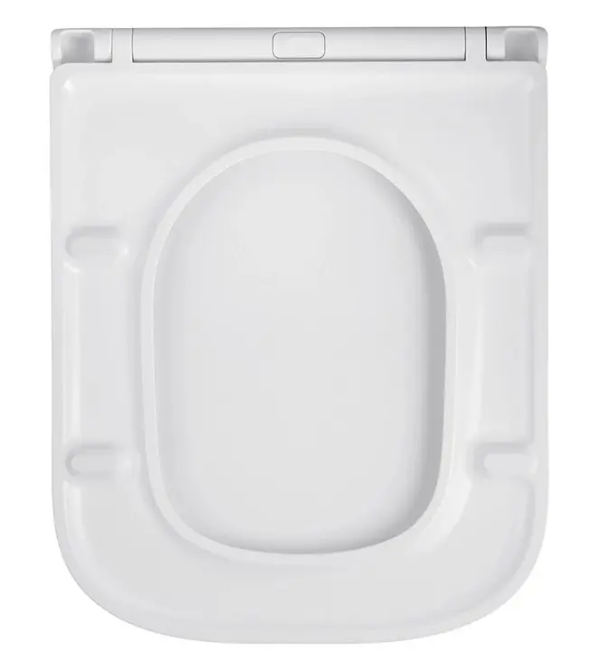 Унітаз підвісний безобідковий Kroner Eifel WHI493436 RIMLESS з сидінням Slim Duroplast / Soft-close / Quick relase (KE493436WHIR) (CV029611) - фото 11