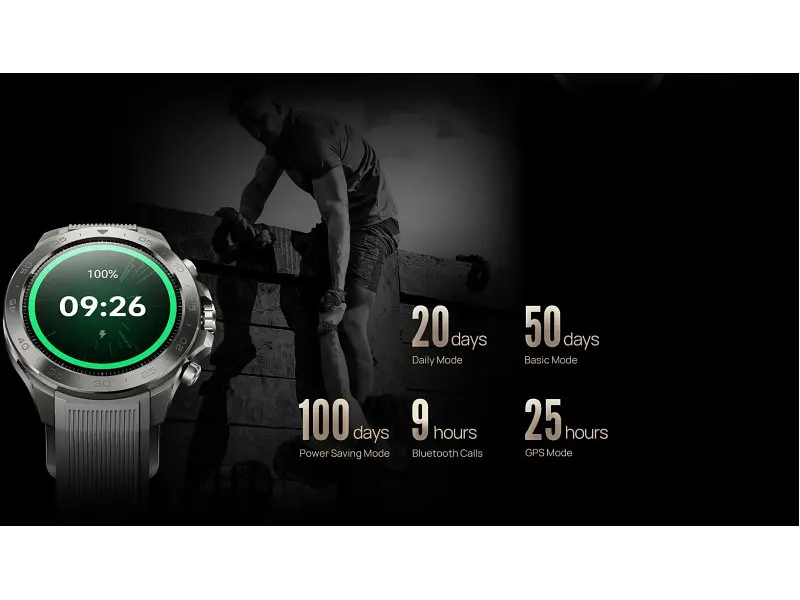 Смарт-годинник Mibro GS Explorer S 48mm Titanium-Silicone (XPAW023TS) - фото 10