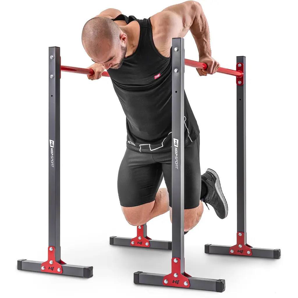 Стационарные брусья регулируемые Hop-Sport HS-1011K - фото 6