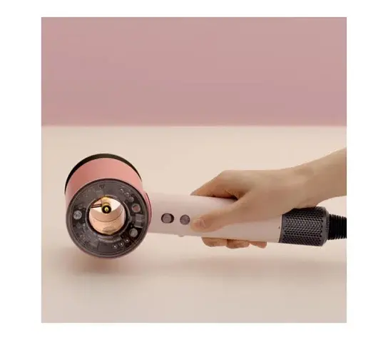 Dyson Фен HD16 Supersonic Nural Ceramic Pink/Rose Gold, 1600Вт, 3 режими, іонізація, хол. обдув, рожевий - фото 5