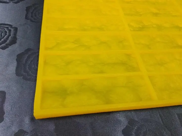 Гибкая полиуретановая форма для изготовления декоративного кирпича A.N.B. "КОЛОТЫЙ" на 27 плиток - фото 7