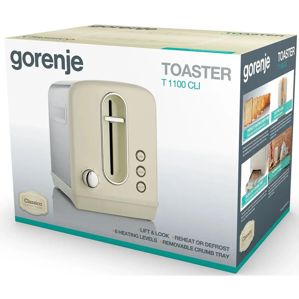 Тостер Gorenje T1100CLI [65731] - фото 5
