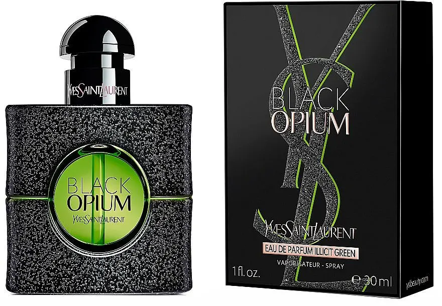 Оригінал Yves Saint Laurent Black Opium Illicit Green 30 мл Парфумована вода - фото 2