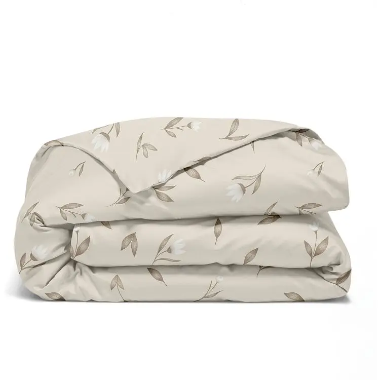 Підковдра двоспальна 180х220 BEIGE FLORAL COSAS (4822052504567)