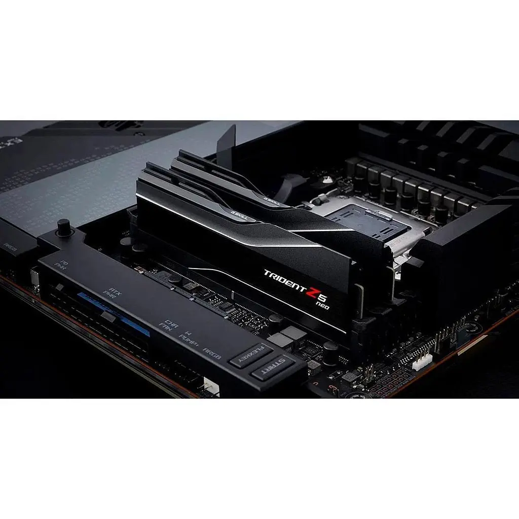 Модуль пам'яті DDR5 G.Skill Trident Z5 Neo 2x32GB 6000MHz Black (F5-6000J3040G32GX2-TZ5N) [102617] - фото 6