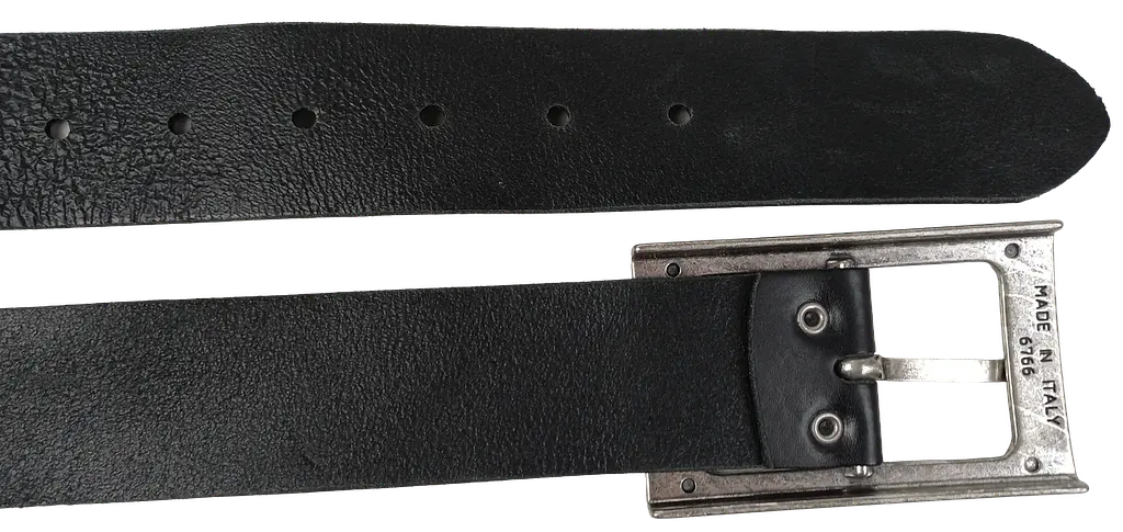 Ремінь жіночий Tom Tailor Vintage під джинси 105 см 3.8 см шкіра Чорний - фото 8