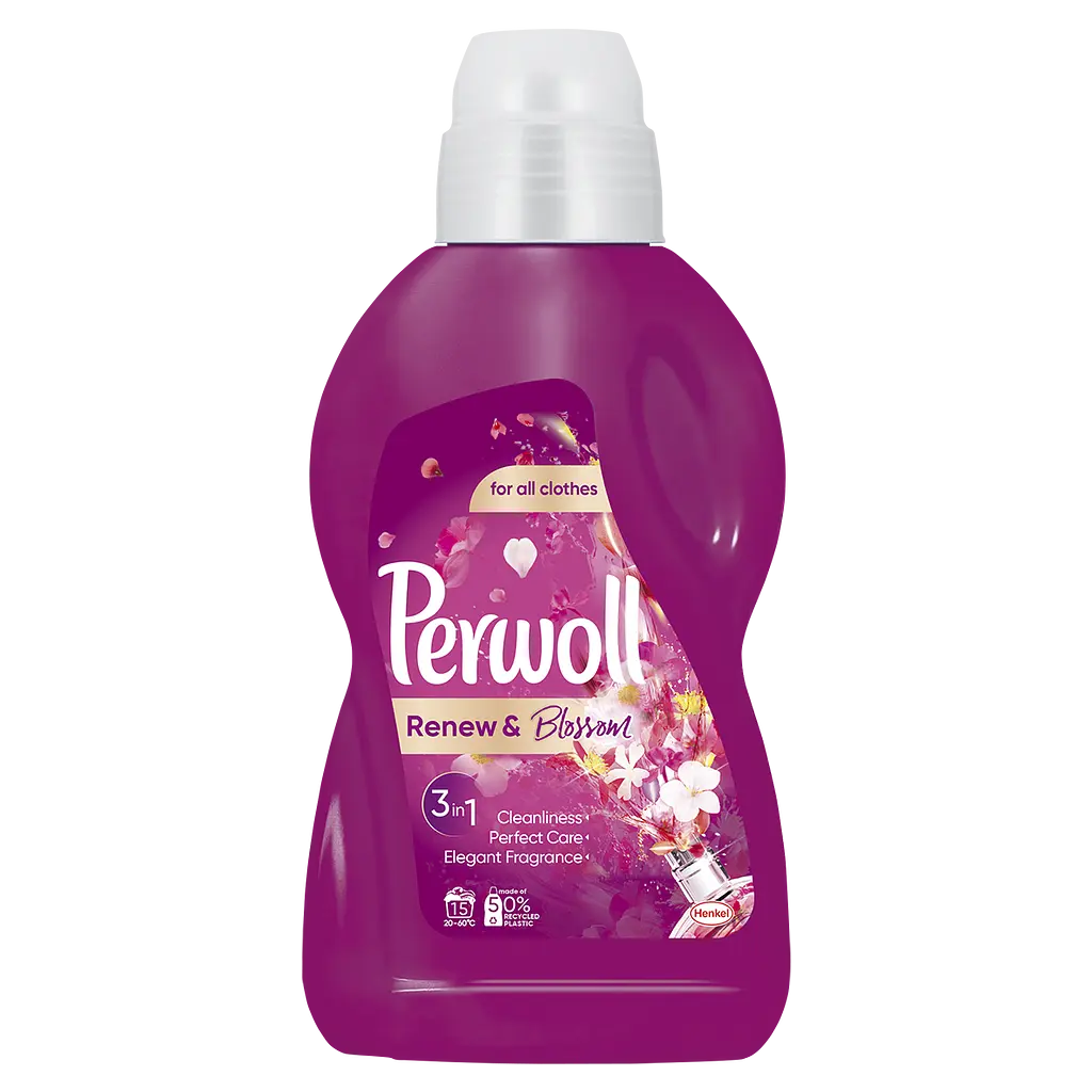 Засіб для делікатного прання Perwoll Відновлення та аромат, 900 мл (811953) - фото 2