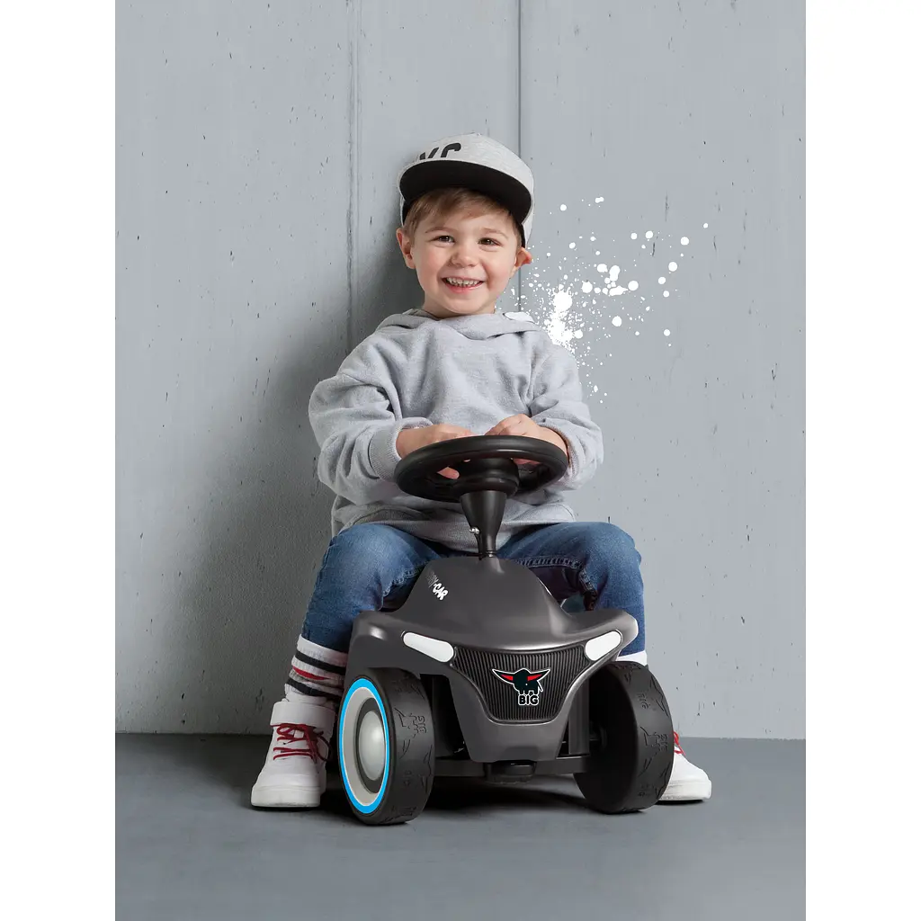 Машинка для катання малюка Big Bobby Car Нео антрацит (56243) - фото 10