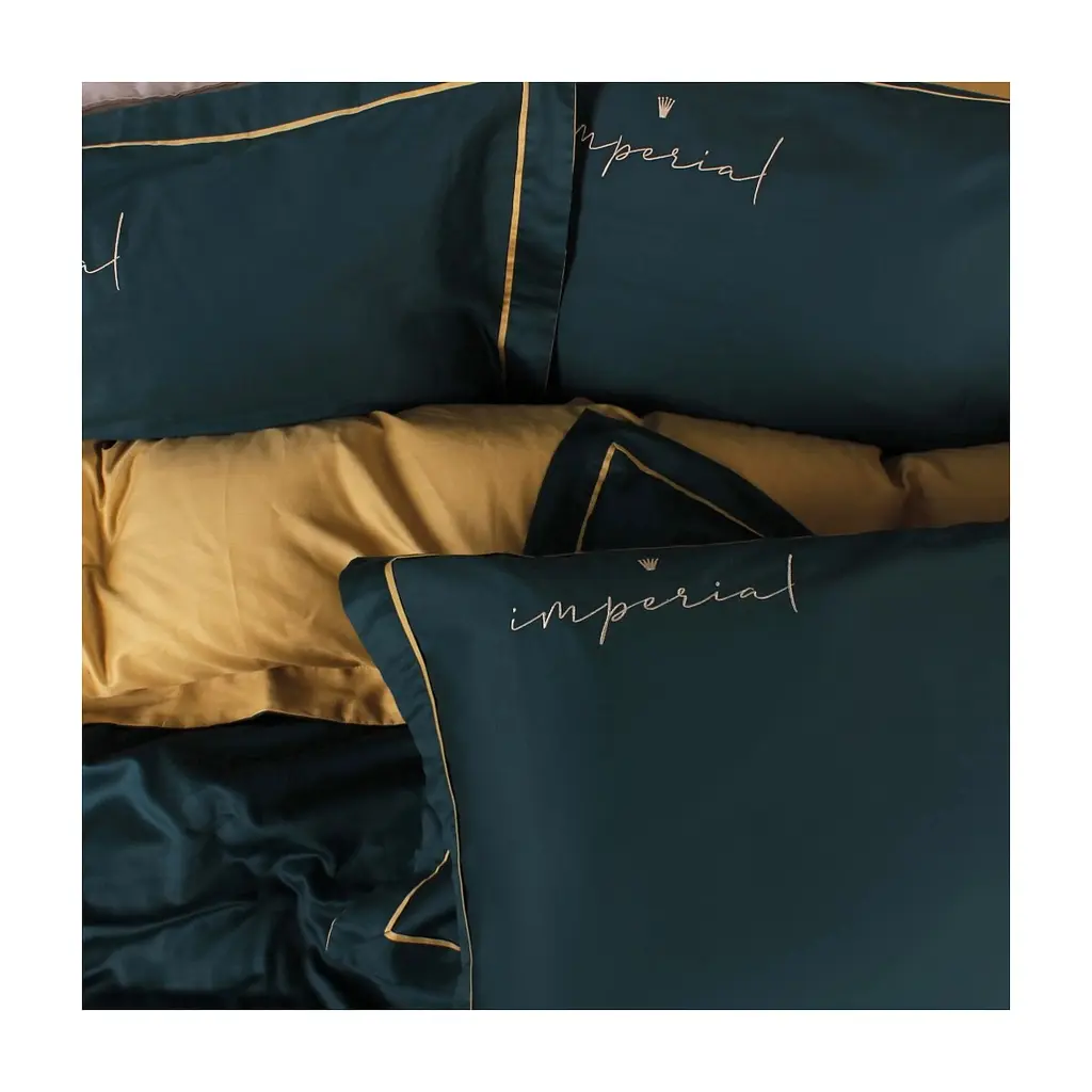 Постільна білизна MirSon Сатин Imperial Satin Messina 220х240 King Size (2200007179107) - фото 6