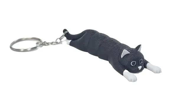 Брелок «Котусь-потягусь», 9,5 см, 3D-друк