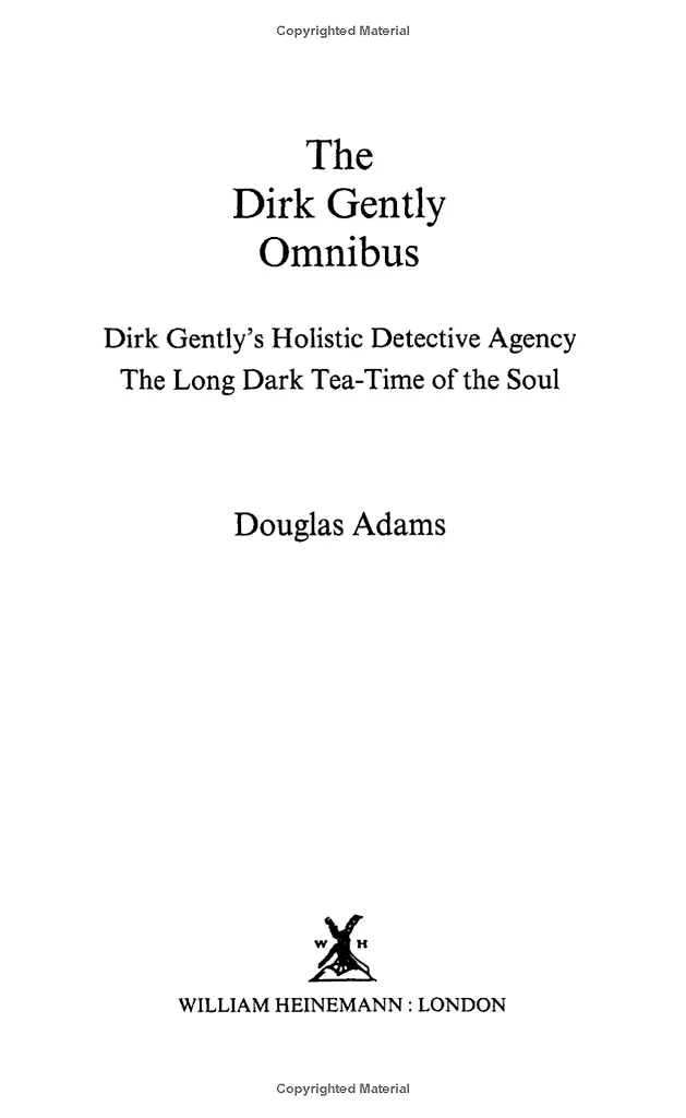 The Dirk Gently Omnibus - фото 4