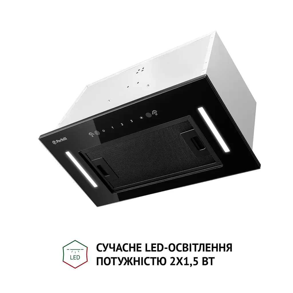 Витяжка повновбудована PERFELLI BIS 58844 BL 1200 LED - фото 4