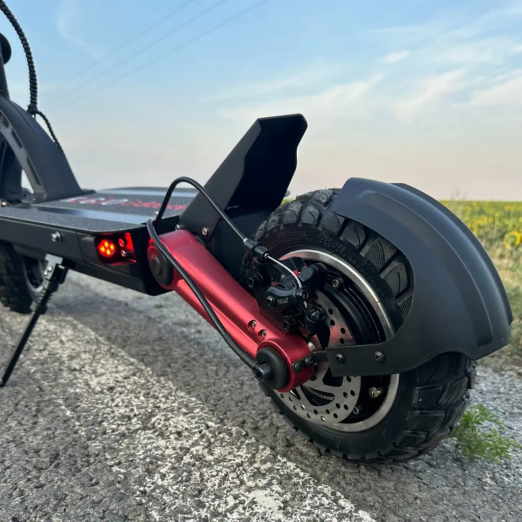 Электросамокат KUGOO G-Booster 1200W*2 (2400W) 23Ah черный, полноприводный без сидения (2025 года) - фото 11