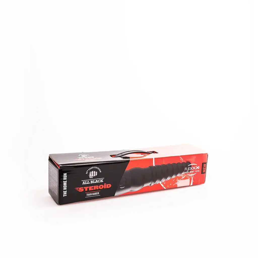 Фалоімітатор All Black Steroid ABS12 The Home Run 30 см (чорний) - фото 8
