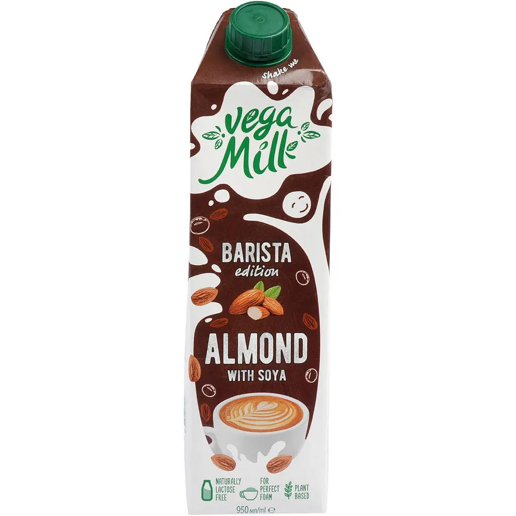 Напій мигдальний з соєю Vega Milk Barista 950 мл - фото 2