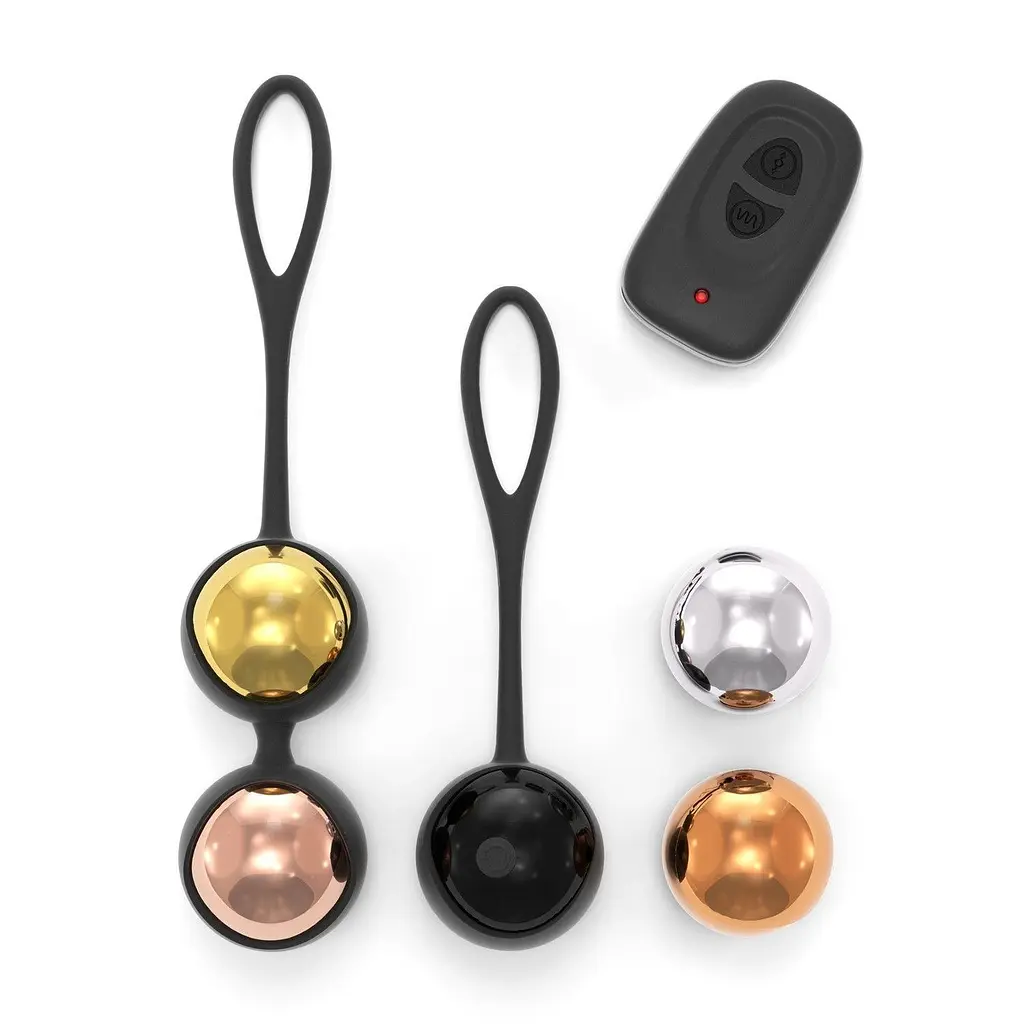 Вагинальные шарики Dorcel Training Balls, 5 шт., разноцветный - фото 3