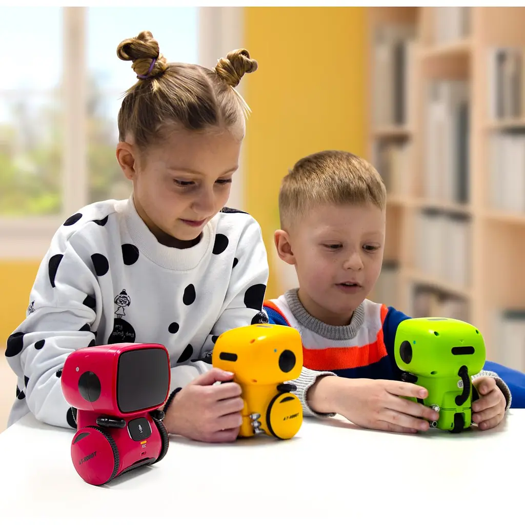 Интерактивный робот AT-Robot, с голосовым управлением, укр. язык, зеленый (AT001-02-UKR) - фото 9