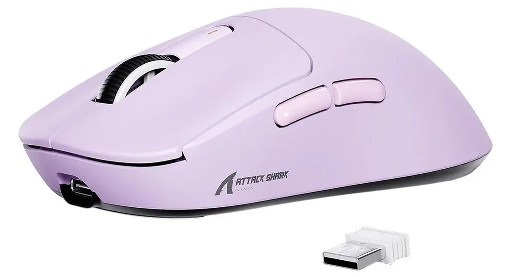 Миша Attack Shark X3 Wireless (AS-6972792470818-P) Purple (G-000004018) - фото 8