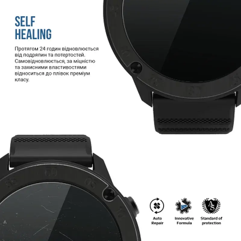 Плівка захисна Armorstandart Matte hydrogel Blackview X5 47mm 6 pcs (ARM92005) - фото 3