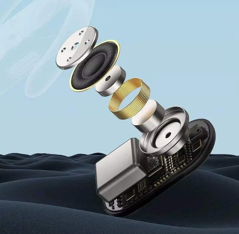 Бездротові кісткові навушники Langsdom TS-12 Pro білий - фото 5