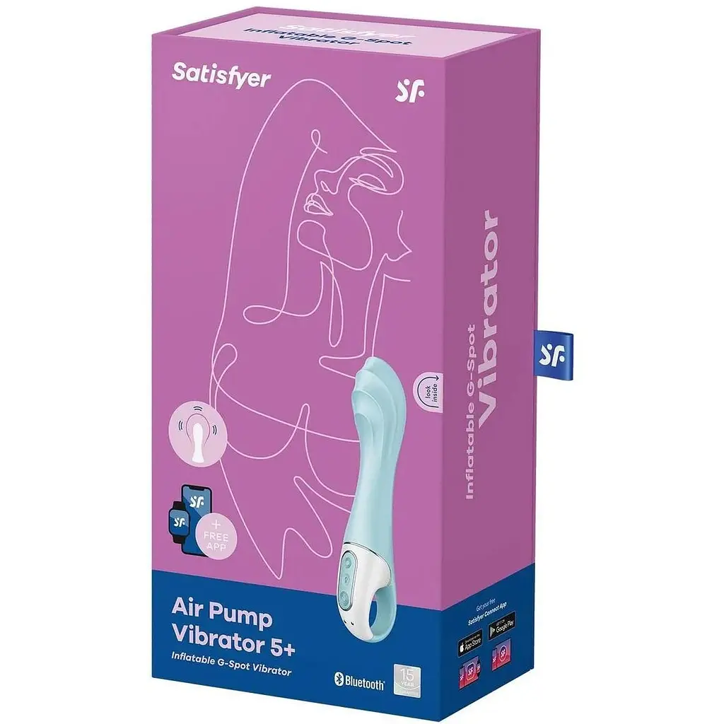 Вібратор Satisfyer Air Pump Vibrator 5+ - фото 8
