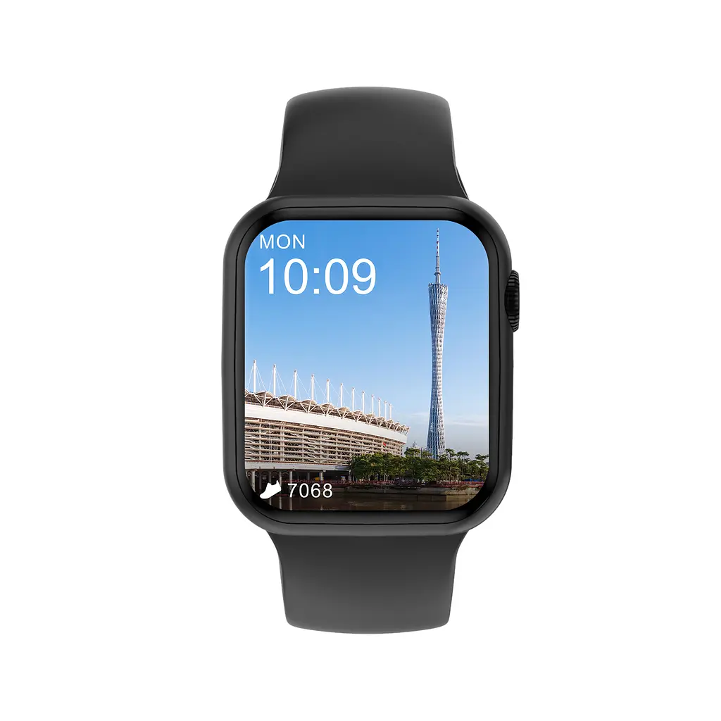 Умные часы NO.1 DT100 Pro Silicone с измерением пульса Черный - фото 6