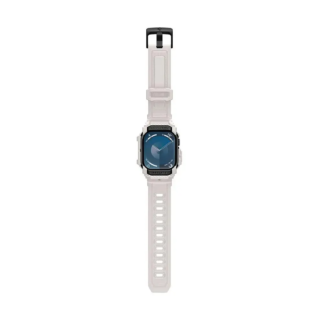 Чохол-ремінець Spigen Rugged Armor Pro для Apple Watch 2024 42mm Dune Beige (ACS08593) - фото 10