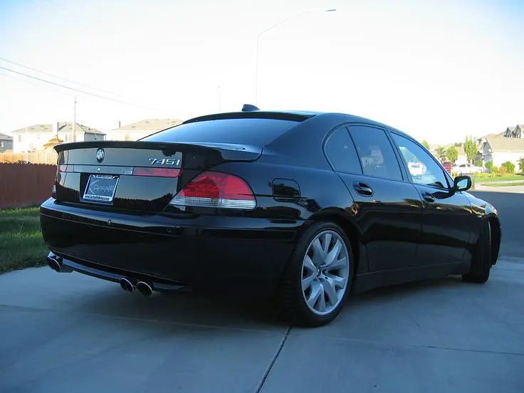 Емблема напис 745I для Bmw (Хром) 173х28 мм ( на скотчі) 51147033242 - фото 3