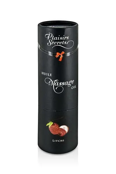 Масажна олія Plaisirs Secrets Litchi, 59 мл - фото 4