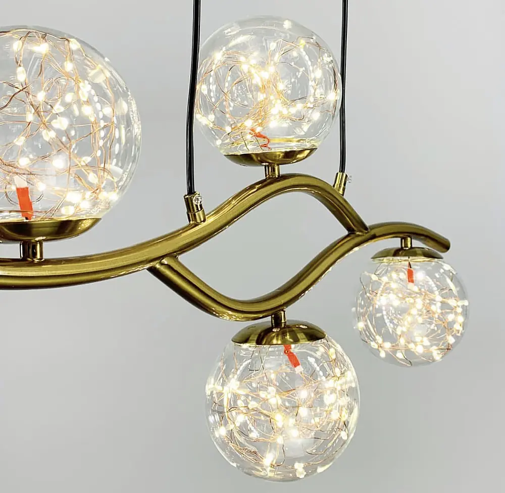 Видовжений світильник з LED елементами Line.F YQ 318/4 AB - фото 2