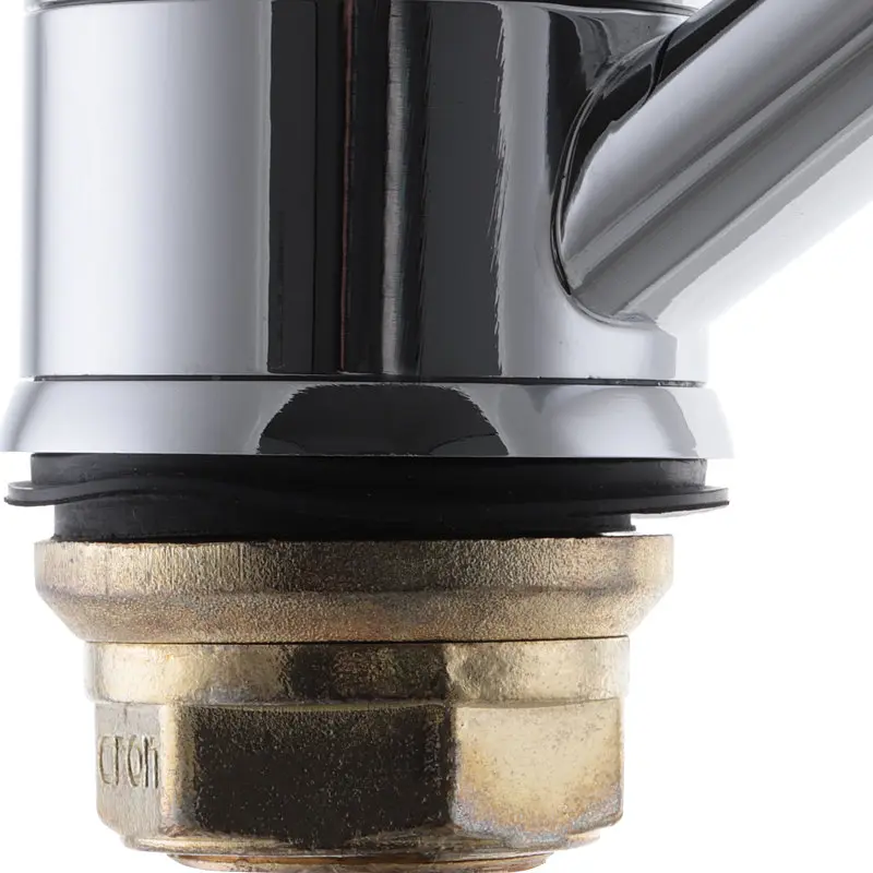 Змішувач для кухні CRON MAGIC 555 червона ручка CR0110 - фото 3