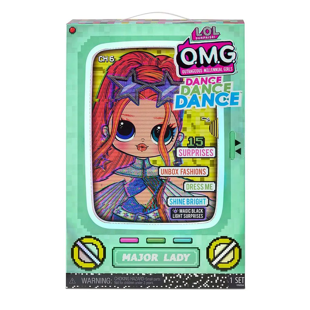 Игровой набор с куклой L.O.L. Surprise O.M.G. Dance Леди-Крутышка (117889) - фото 7