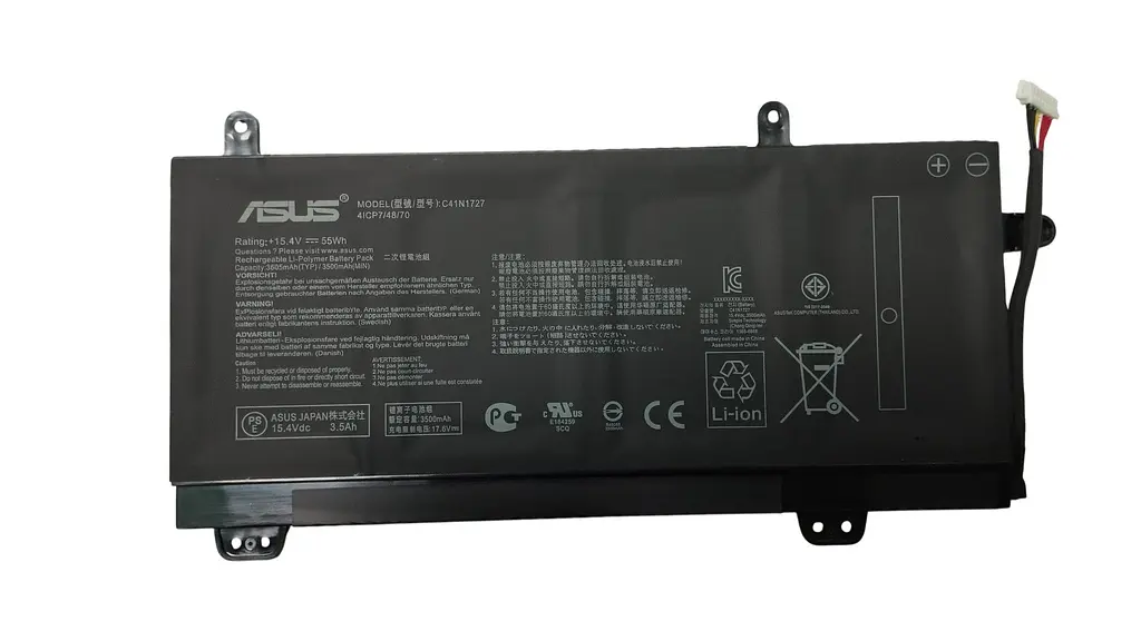 Акумулятор для ноутбука Asus C41N1727 Zephyrus M GM501G 15.4V Black 3500 mAh - фото 2