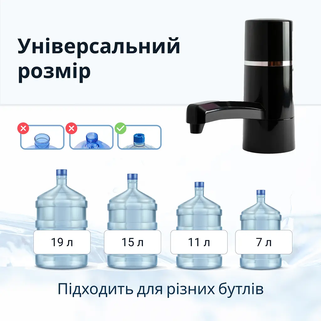 Електрична помпа для води ViO E4 black, чорна - фото 7