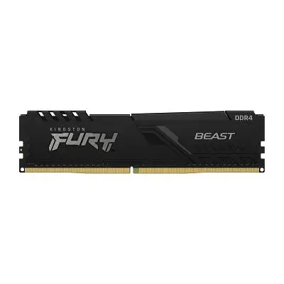 Модуль пам'яті для комп'ютера DDR4 32GB (2x16GB) 3600 MHz Fury Beast Black Kingston Fury (ex.HyperX) (KF436C18BBK2/32) - фото 3
