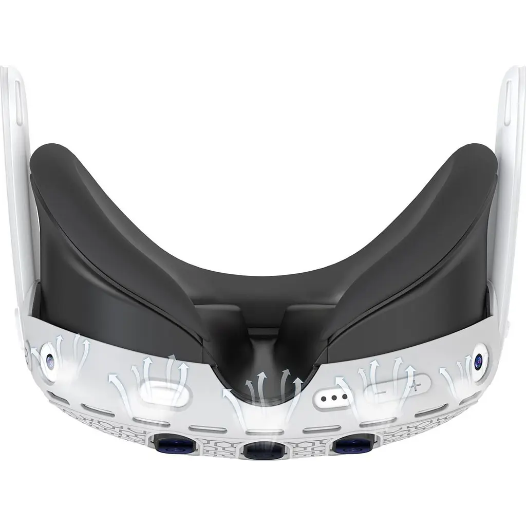 Чохол для VR-окулярів GINWDAY Silicone VR Shell Protective для Meta Quest 3 Gray [139301] - фото 3